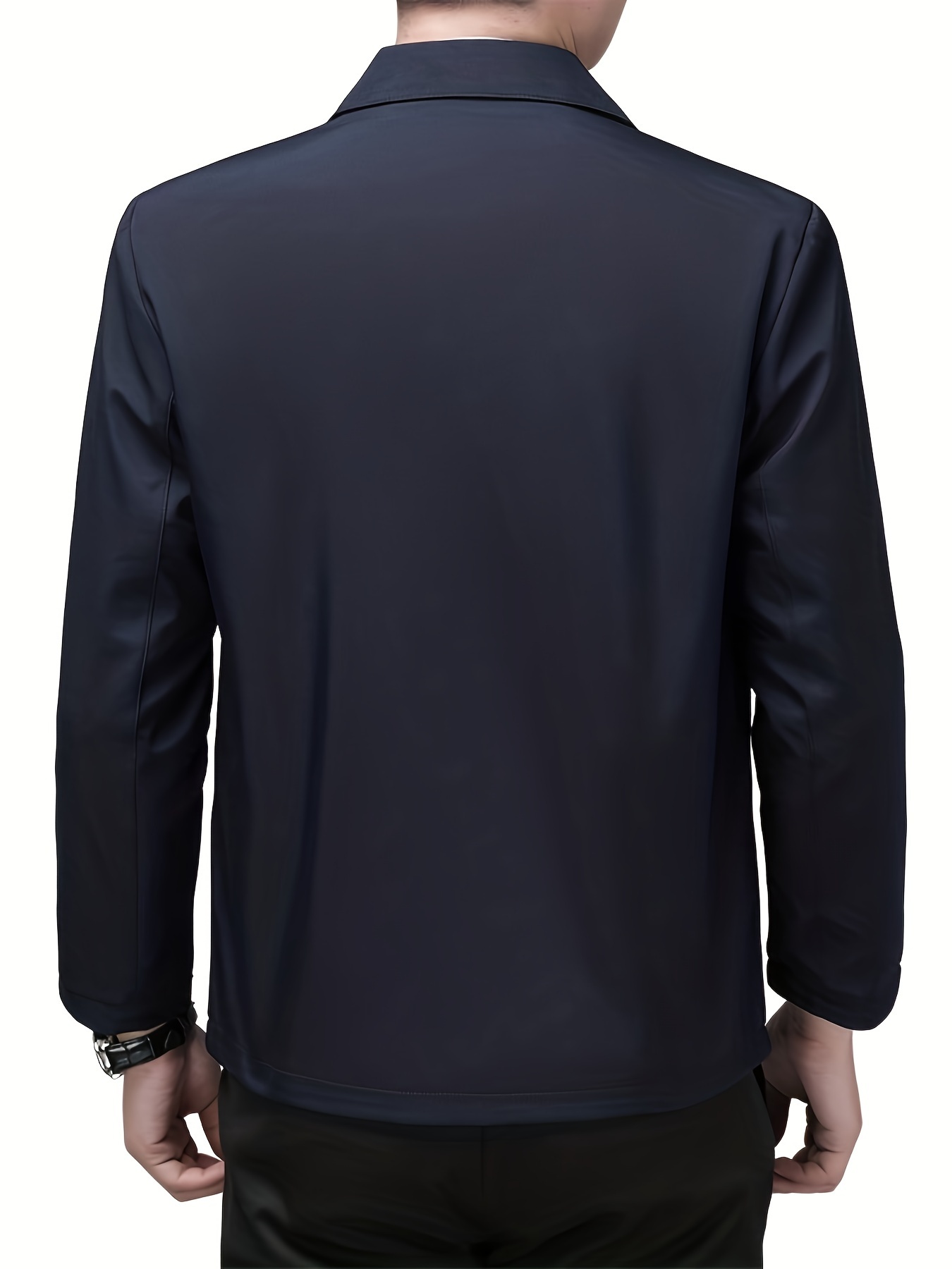 mens semi formal jacket for business leisure activities details 2