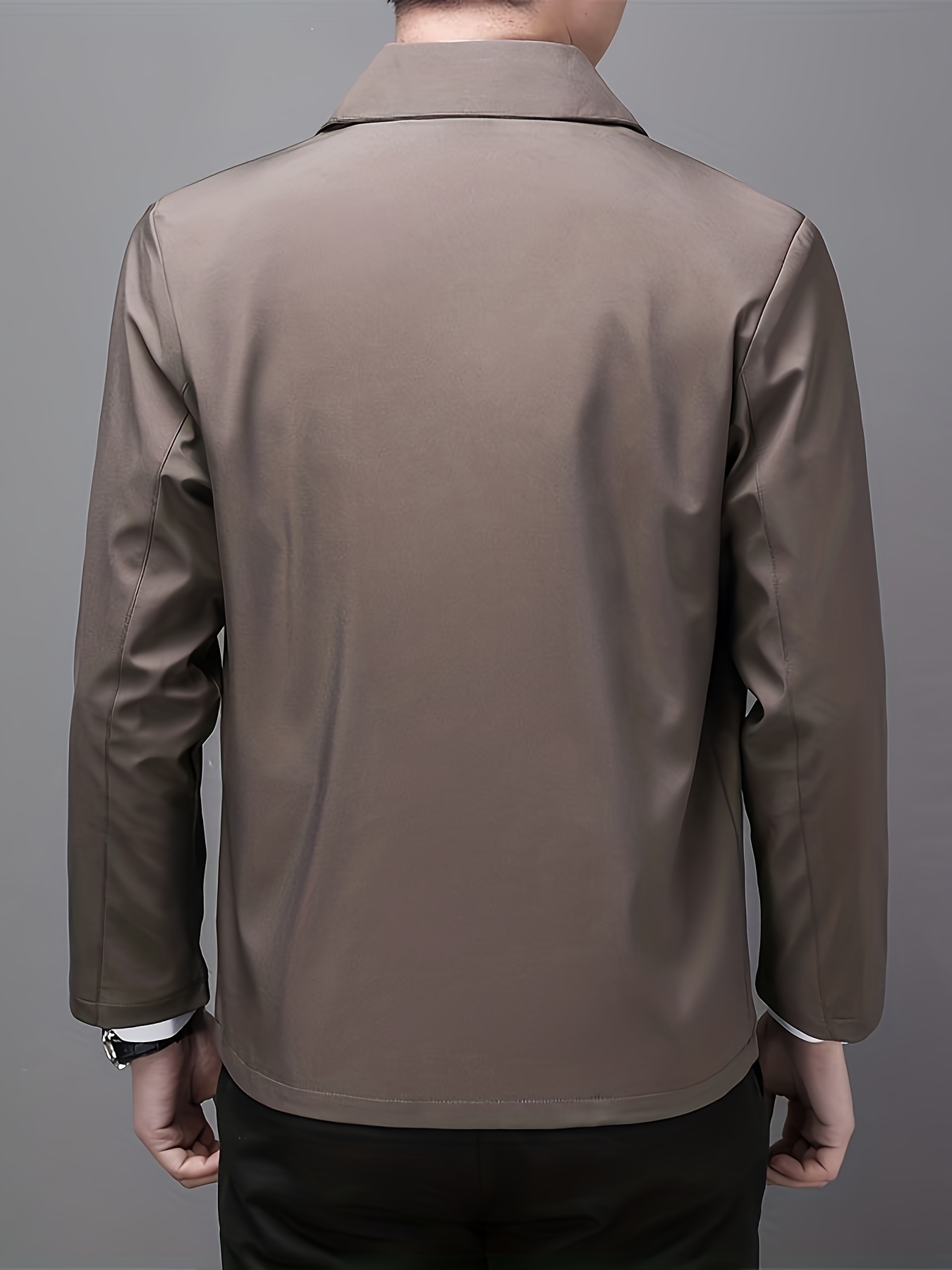 mens semi formal jacket for business leisure activities details 4