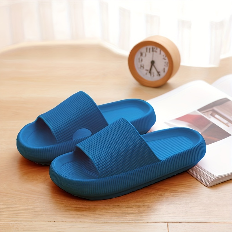 mens eva pillow slides cloud slides casual non slip slippers open toe shoes for indoor outdoor beach shower spring and summer details 4